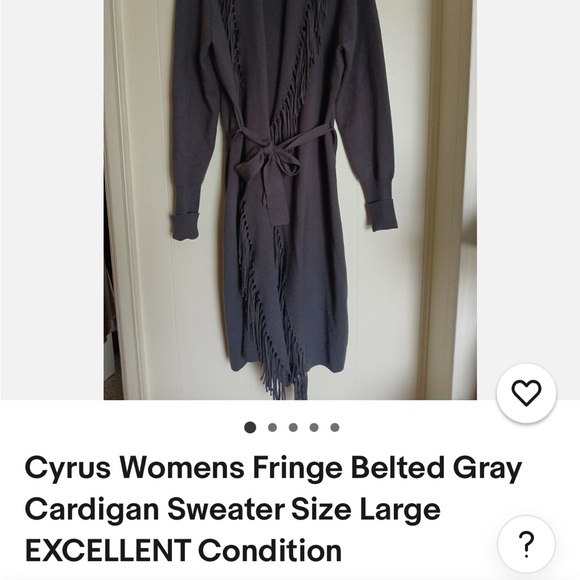 Open Long cardigan - Picture 4 of 4